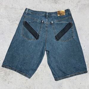 Vintage Y2K Notorious B.I.G Jean Shorts 38